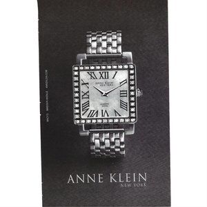Anne Klein New York Watch ADVERT Madison Avenue 2000s Print Ad